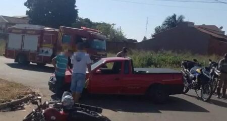 Motociclista foi socorrido em estado gravíssimo