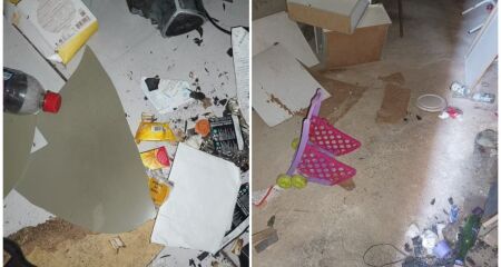 Os dois foram flagrados sem roupa dentro do imóvel do suspeito, enquanto a menor gritava por socorro