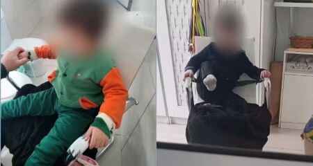 O pequeno já havia sido amarrado outras vezes