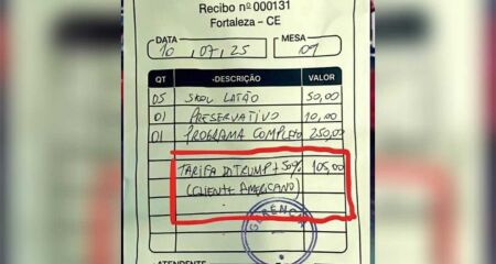 Nota fiscal com "tarifa do Trump" de 50% atribuída a cliente americano chama atenção e vira piada