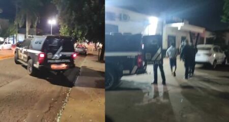 O suspeito foi preso 1h depois do crime