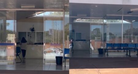 Vídeo gravado por moradora mostra unidade de saúde sem atendimento