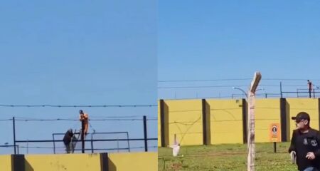 Polícia frustrou fuga ou tentativa de suicídio 