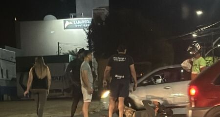 Acidente ocorreu no cruzamento da Avenida Mato Grosso do Sul com a Rua Campo Grande