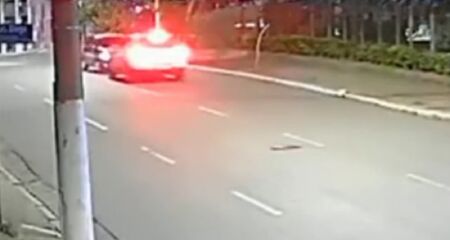 O motorista foi preso em flagrante e se negou a realizar o teste do bafômetro. A polícia diz que ele tinha sinais de embriaguez