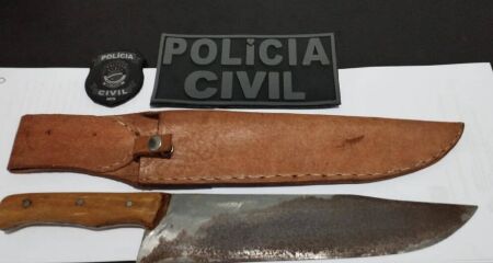 Ao ser preso, o suspeito confessou o crime