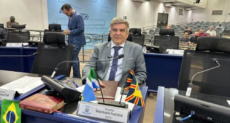 Vereador retornou às atividades nesta 3ª feira