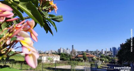 Em Campo Grande, os termômetros variam de 17°C a 25°C