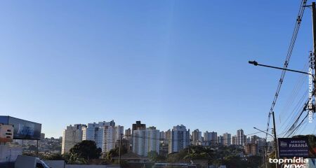 Em Campo Grande, a mínima é de 10°C e máxima alcança os 25°C durante a tarde