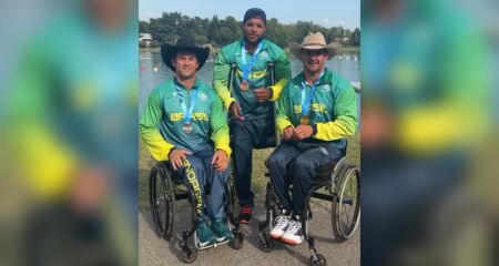 Além de Rufino, os brasileiros, Luís Carlos Cardoso e Giovane Vieira de Paula também conquistaram medalhas