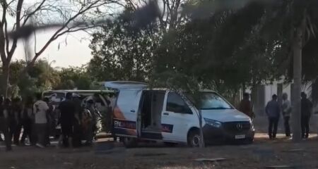 Corpo de Marcelo Pantaneiro foi velado e sepultado no Cemitério Parque Cidade Natureza neste sábado (27)
