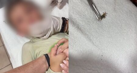 O momento foi filmado pela mãe teve mais de 22 milhões de visualizações no TikTok