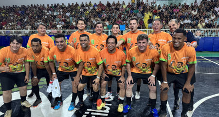 Evento reuniu esporte, comunidade e doações para famílias em vulnerabilidade