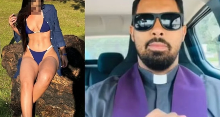 Noiva foi encontrada chorando embaixo da pia do banheiro; em nota divulgada nesta terça-feira (14), diocese informou que apura o caso