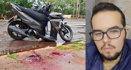 Erickson Ramão morreu após desviar de um buraco e situação expõe descaso com as ruas de Campo Grande