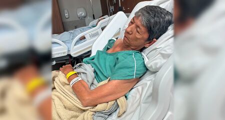 Porteira e mãe de três filhos, Maria Beatriz pede ajuda para custear medicamentos e exames e fraldas para idosa acamada