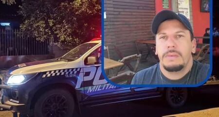 Joacir Medina foi ferido a tiros em Sidrolândia e precisou ser levado à Santa Casa após atendimento inicial em hospital local