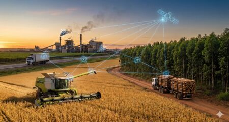 A tecnologia embarcada SAJ Rastreamento integra segurança e gestão: da logística frigorífica às florestas de eucalipto e usinas, um avanço para quem move a riqueza do estado