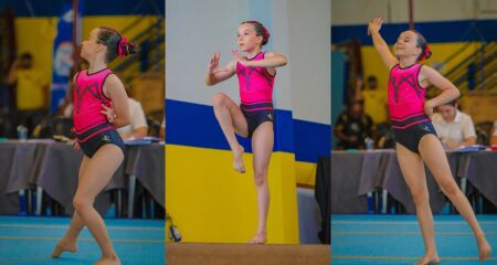 Aos 11 anos, Júlia Woitas de Castro representa o CT Luizinho em torneio nacional