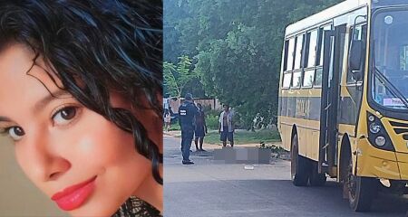 A vítima estava andando pela calçada quando foi atropelada