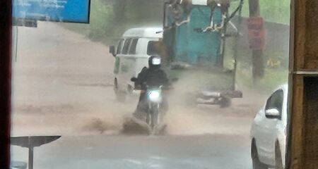 Diversos bairros da Capital já registram fortes chuvas