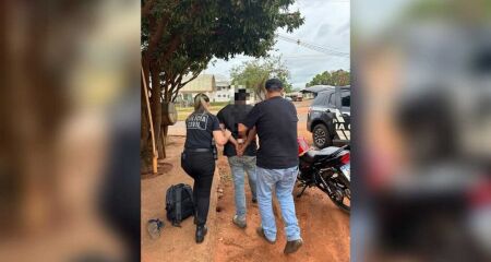 Foto realizada no dia da prisão