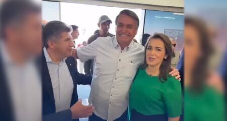 A prefeita, o marido e o presidente