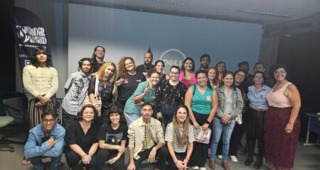 B Negão, produtor e técnico de palco com mais de 25 anos de experiência, ministra oficina sobre montagem de shows, som e suporte aos músicos