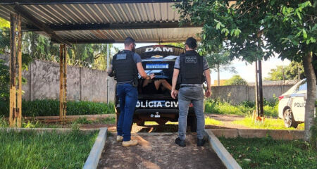 Vítima também relatou a polícia que o ex possuia uma arma