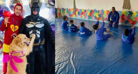 Projeto Flor de Cerejeira auxilía na integração de crianças autistas através do judô