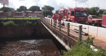 Vítima não sou soube dizer como caiu dentro do rio