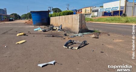 Destroços teriam ficado até 50m do local