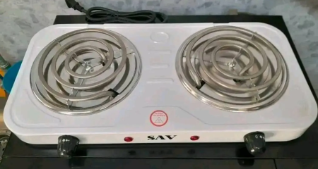 O choque veio de um fogão de indução