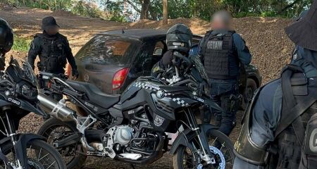 O suspeito chegou a ser socorrido, mas morreu no hospital