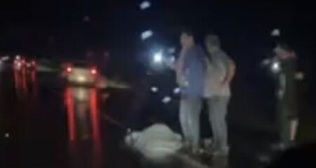 Equipes policiais e perícia são aguardadas no local; vítima ainda não foi identificada