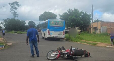 Acidente ocorreu no no cruzamento da Rua Lise Rose com a Avenida Panamericana