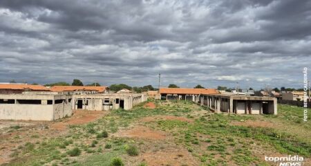 Essa é uma das obras de Campo Grande que seguem paradas