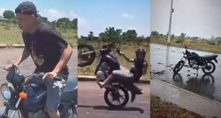 Luis Matheus foi morto enquanto andava de moto na BR-262, em Campo Grande