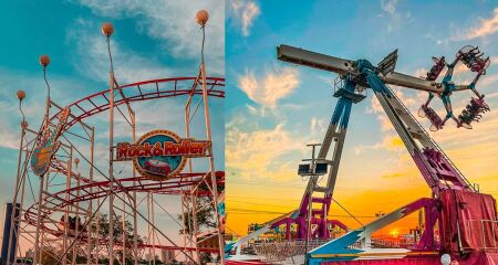 Montanha-russa e famoso kamikaze estarão instalados em estacionamento de shopping