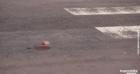 Idoso é atropelado na faixa de pedestre
