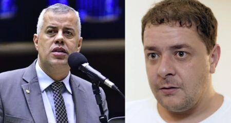 Deputado Federal Evair Vieira de Melo e Fábio Luís Lula da Silva, o Lulinha
