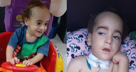 Menino sofre problemas de saúde desde que nasceu