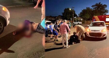 Segundo testemunhas, a vítima estava visivelmente desorientada