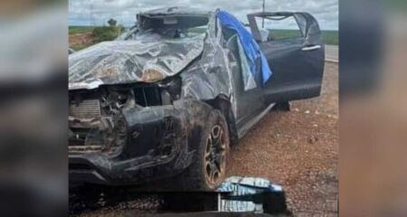 A família seguia viagem para Rondônia quando sofreu o acidente na BR-364