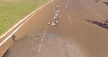 Local onde o homem teria perseguido a ex