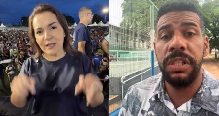 Manifestante não estava no evento e ironiza o manifesto contra Adriane Lopes 