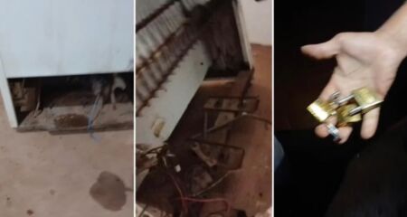 Bandidos levaram motores de aparelhos eletrônicos e cortaram fios