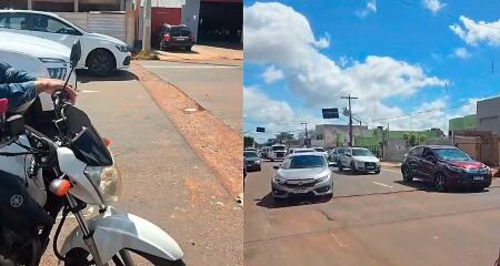 Problema persiste há dias, trava o trânsito e gera revolta entre moradores da região