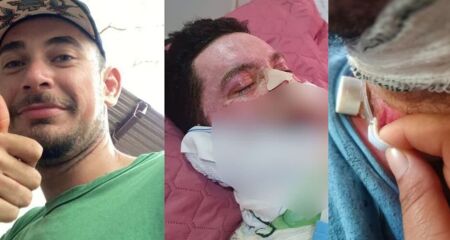 Geovane segue em recuperação com ajuda da esposa