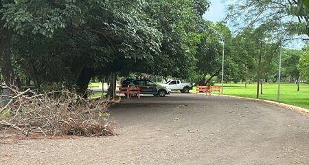 Local onde a base da GCM estava localizada